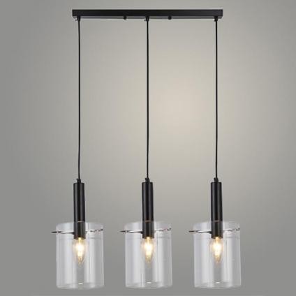 Подвес 06962/3HT BK черный 3х40W E14 d580 h600, 24